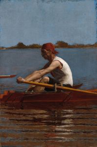 John Biglin in a Single Scull