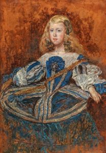 Portrait of Infantin Margarita after Diego Velazquez