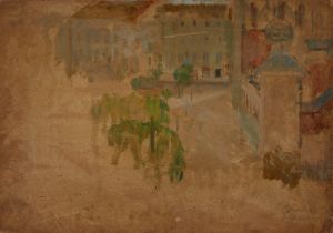 Main Market Square in Krakow – Fragment of a Street