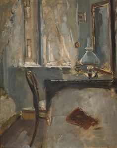 Study of the Interior of the Artist’s Studio in Krakow