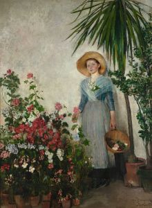 In the orangery