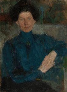 Portraif of Maria Koźniewska-Kalinowska , painter