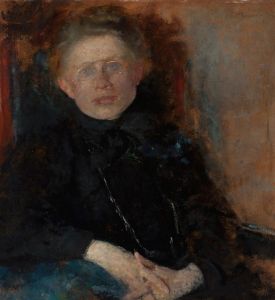 Portrait of Anna Saryusz Zaleska , painter