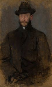 Portrait of Antoni Kamieński , painter