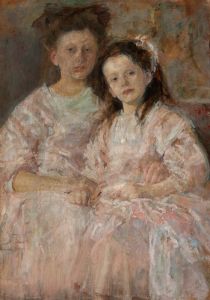 Portrait of girls, Helena Chmielarczyk and Władysława Chmielarczyk