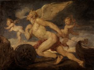 Allegorie der Dampfkraft