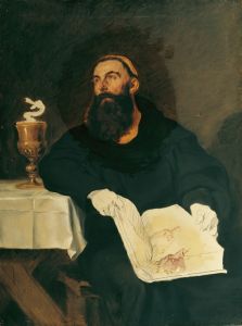 Der heilige Benedikt von Nursia
