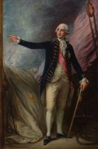 Portrait of Admiral George Brydges Rodney, 1st Lord Rodney