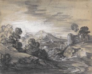 Wooded Landscape with Castle
