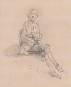 A Seated Youth