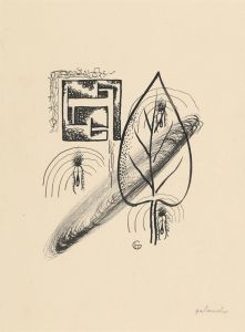 Letters from the series Poems in Drawings