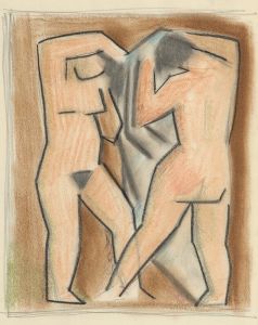 Two women after bath