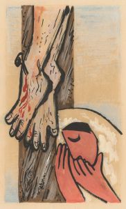Under the cross