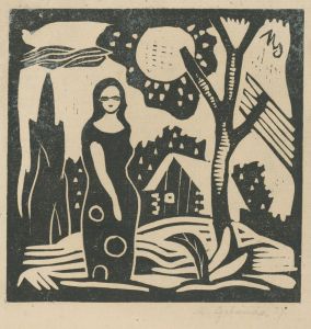 Woman in the country