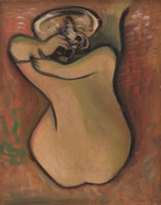Woman Washing Herself