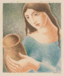 Woman With A Vase
