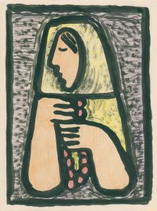 Woman with a Rosary