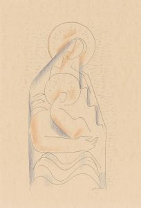 Madonna and Child in her Lap