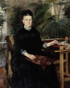 Portrait Of Mrs. Anna Sinebrychoff