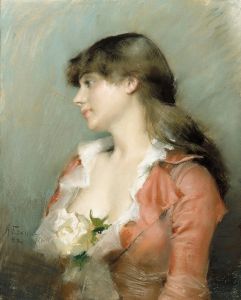 Profile Of A Young Woman