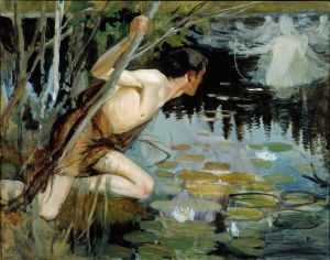 Youth And A Mermaid, Sketch