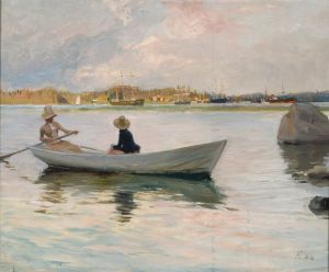 Girls in a Rowing Boat