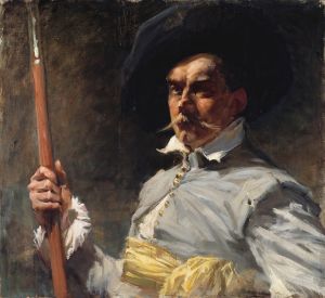 Self-Portrait in 17th Century Costume