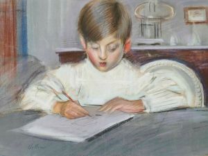 The drawing lesson