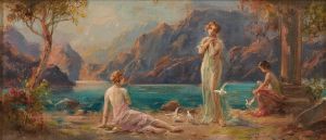 Women on the Lakeside