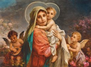 Madonna and Child with Putti