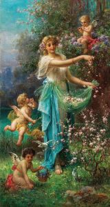 An Allegory of Spring with Cupid
