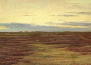 Solnedgang over Brovandene syd for Skagen
