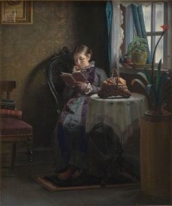 The Artist’s Wife Reading