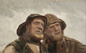 Two Fishermen. Study