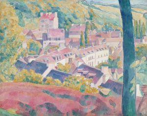 Pont-Aven Seen from the Bois d’Amour