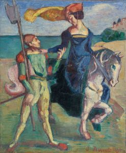 Guerrier et amazone