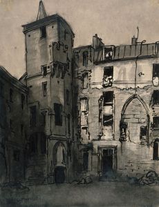La cour de l’hôtel de Sens