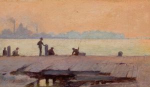 Fishermen on the Dock