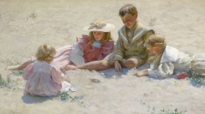 Children By The Seashore