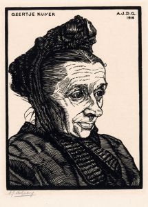 Portret van Geertje Kuijer