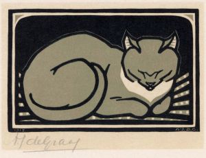Slapende kat