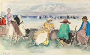 Femme aux régates