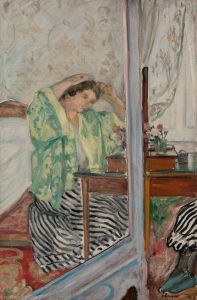 Femme à sa toilette