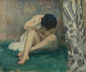 Nu au tapis vert
