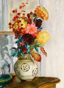 Vase de Chrysantèmes