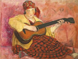 Femme à la guitare