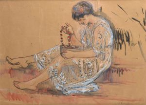 Femme Au Collier