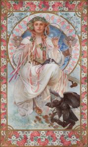 Portrait Of Josephine Crane-Bradley As Slavia