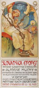 The Slav Epic 1930 exhibition poster