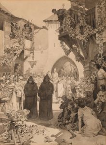 L’Empereur Lothaire et le pape Innocent